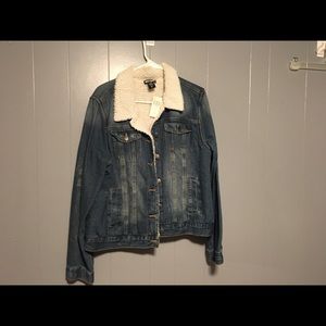 Sherpa Jean jacket